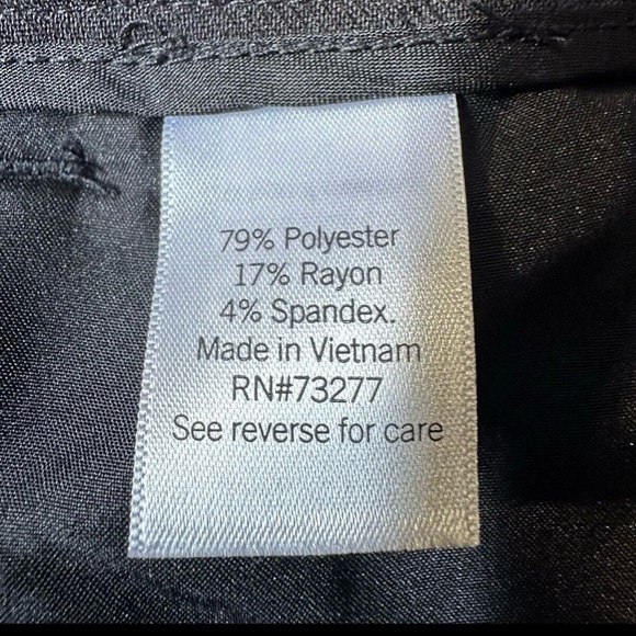 Nine West High Rise Straight Leg Trousers SZ 12-NWT - Picture 3 of 5